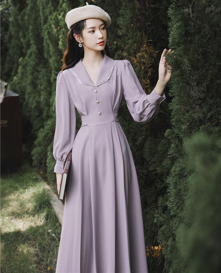 A line 50s fashion dress