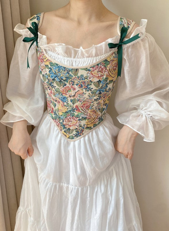 edwardian corset dress