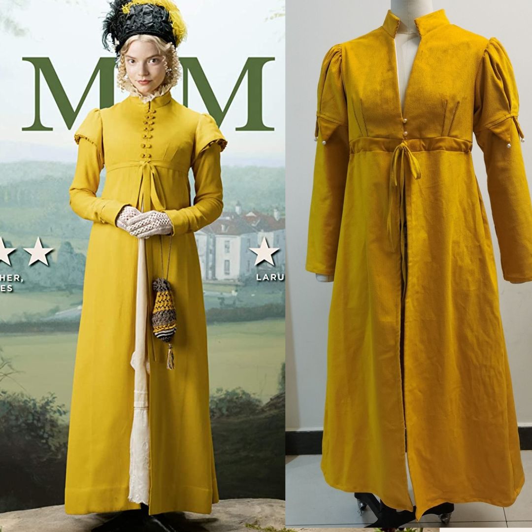 Gorgeous 2024 handmade dress with overcoat