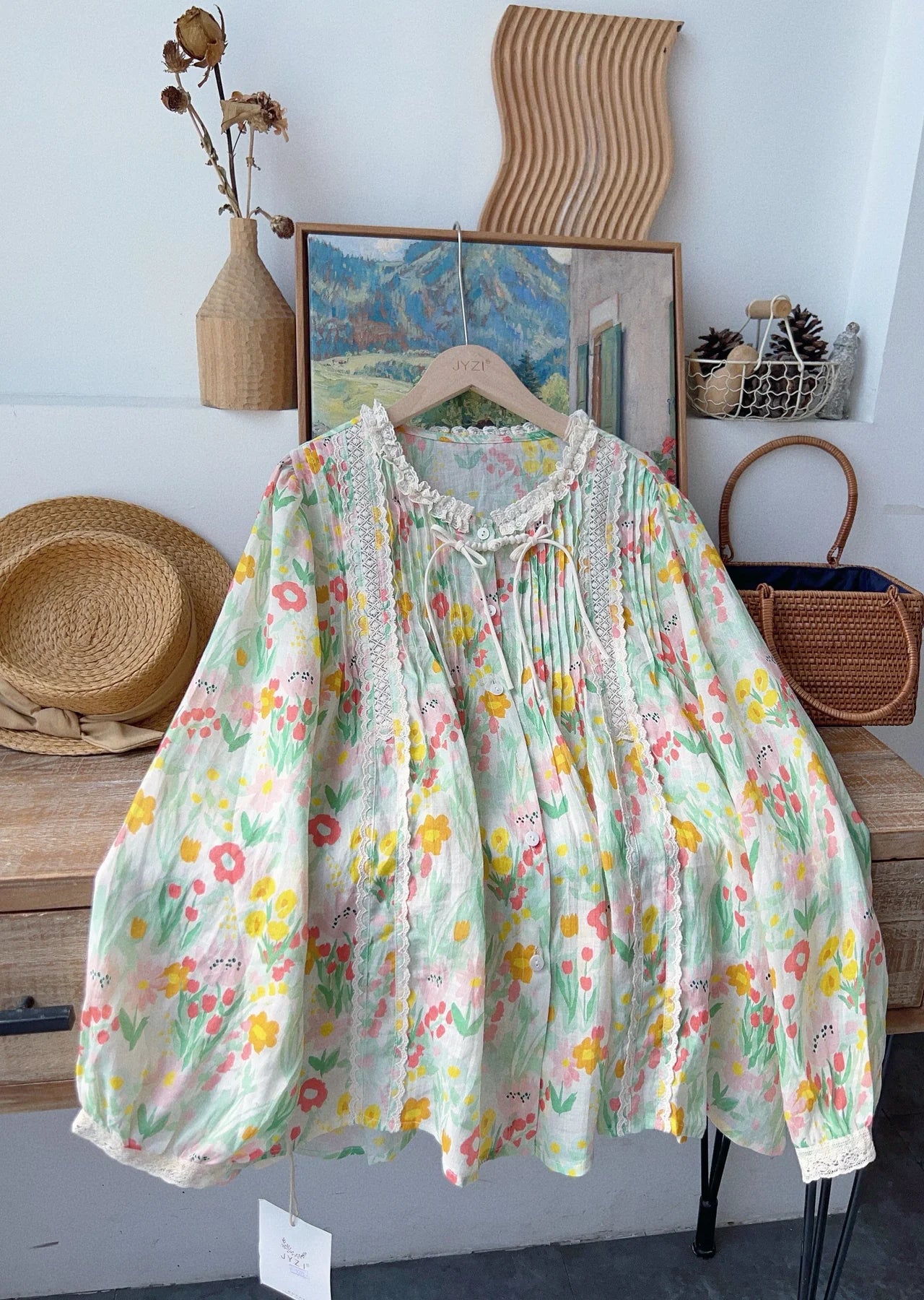 mori kei kawaii clothing cottagecore clothing vintage blouse cottagecore top