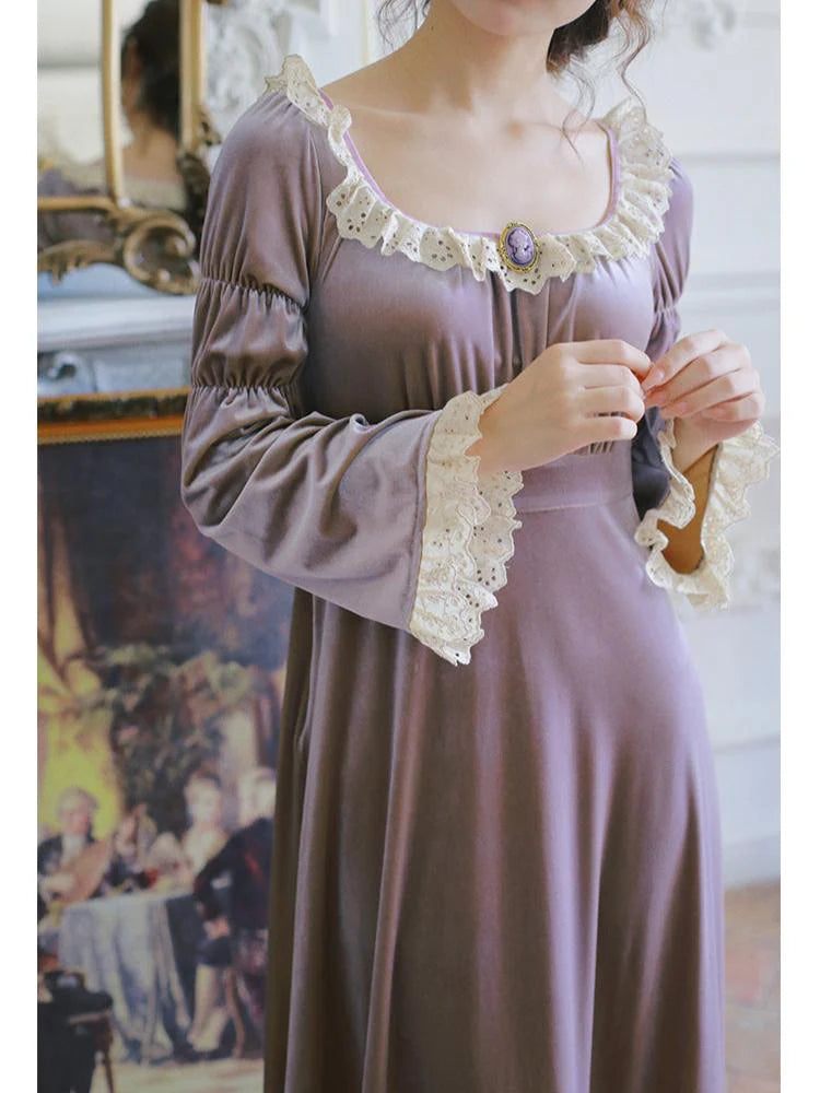 regency dress edwardian dress royalcore dress period drama inspired dress