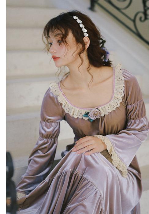 regency dress edwardian dress royalcore dress period drama inspired dress