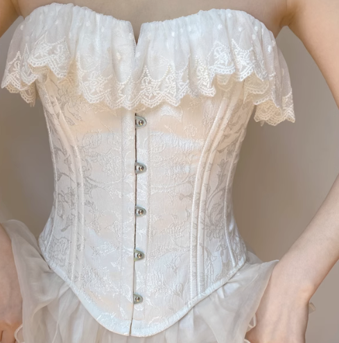 velvet lace up velvet corset png