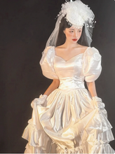 Load image into Gallery viewer, vintage wedding gown vintage wedding dress princess dress victorian wedding gown antique wedding gown
