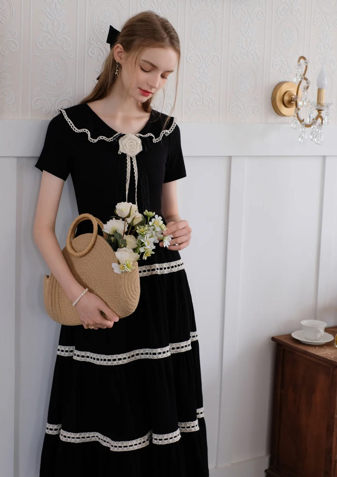 vintage dress retro dress 30s 40s dress 50s dress fairycore dress