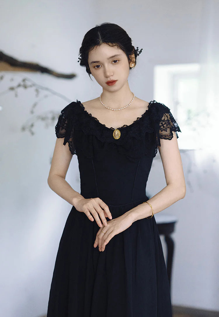 Victorian Style Vintage Cotton Dress