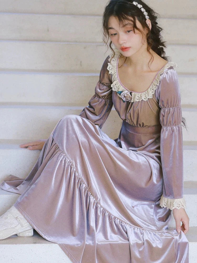 regency dress edwardian dress royalcore dress period drama inspired dress