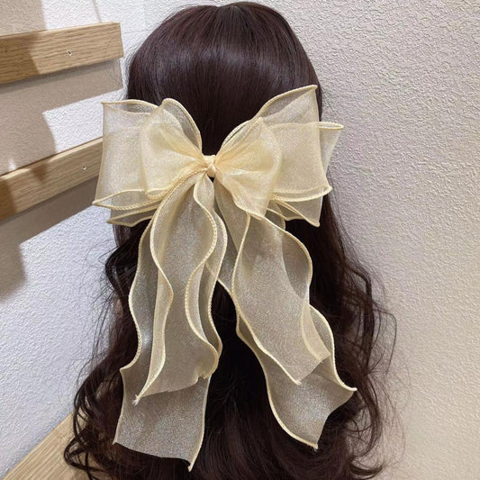 Fairycore Bow Tie Hair Clip