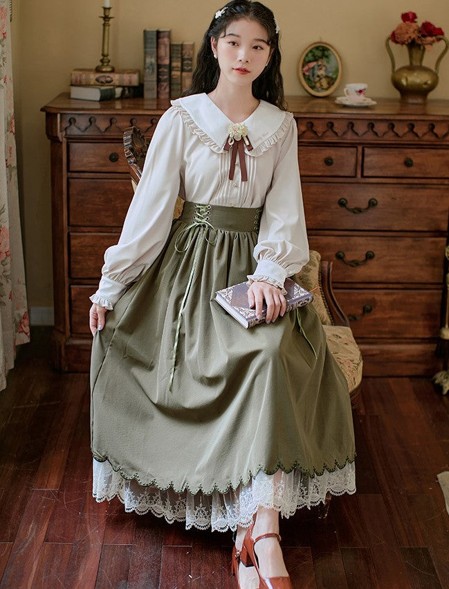 retro style outfit vintage dress vintage matching set academia outfit