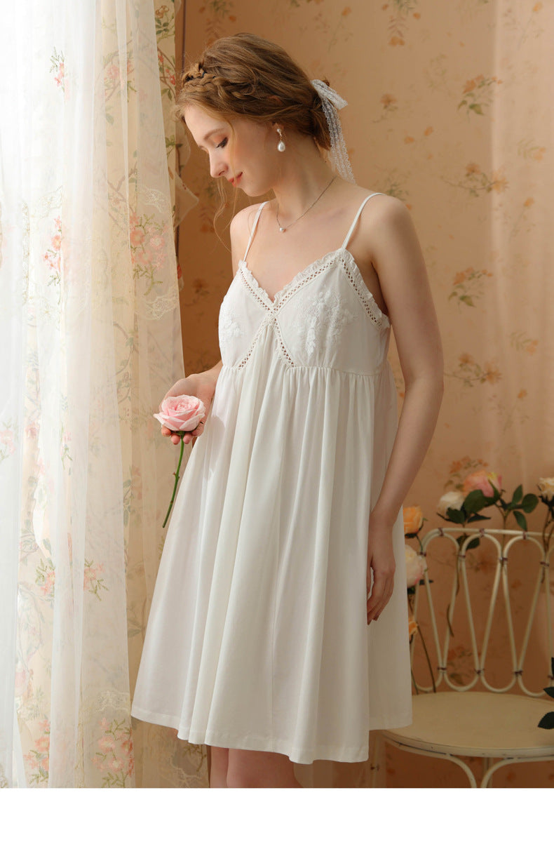 Vintage Sleeveless Night Gown Dress