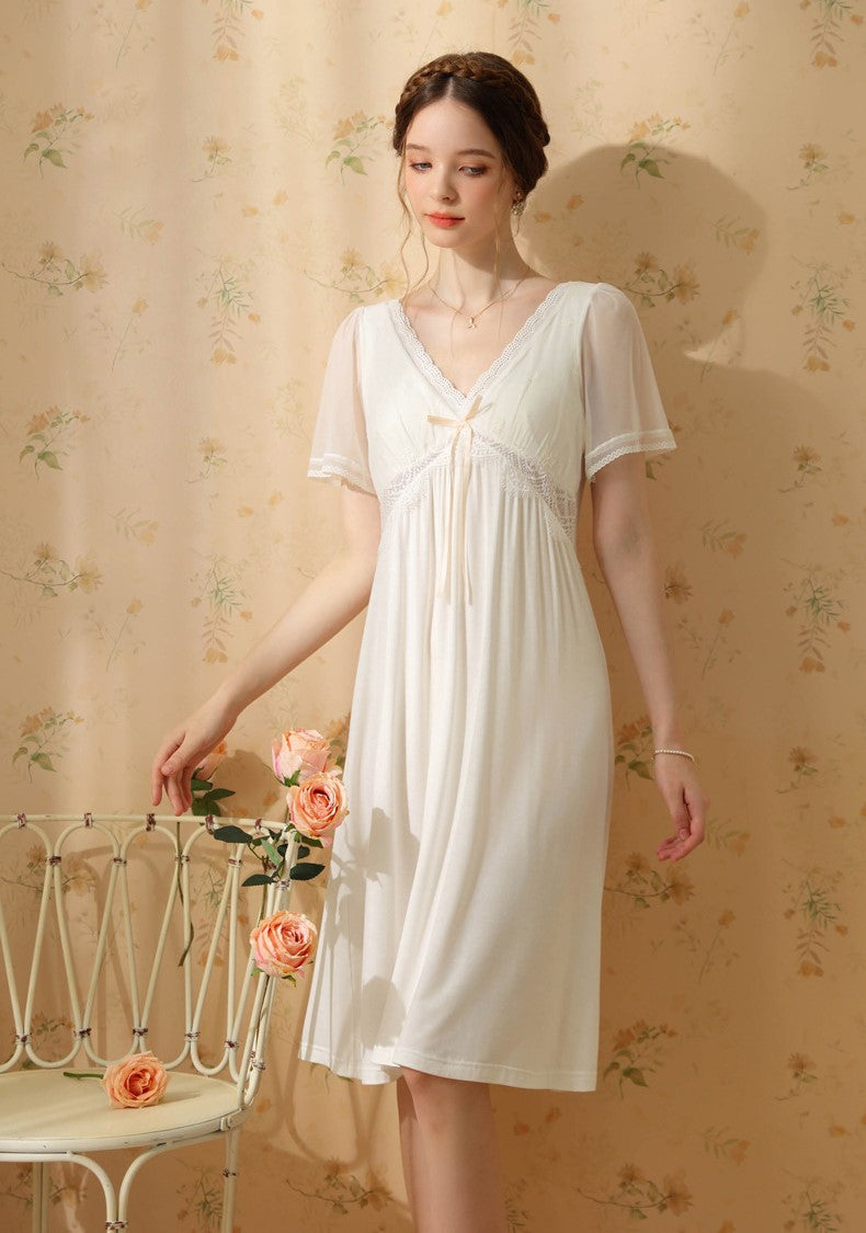 vintage dress cottagecore dress vintage night gown vintage sleep wear