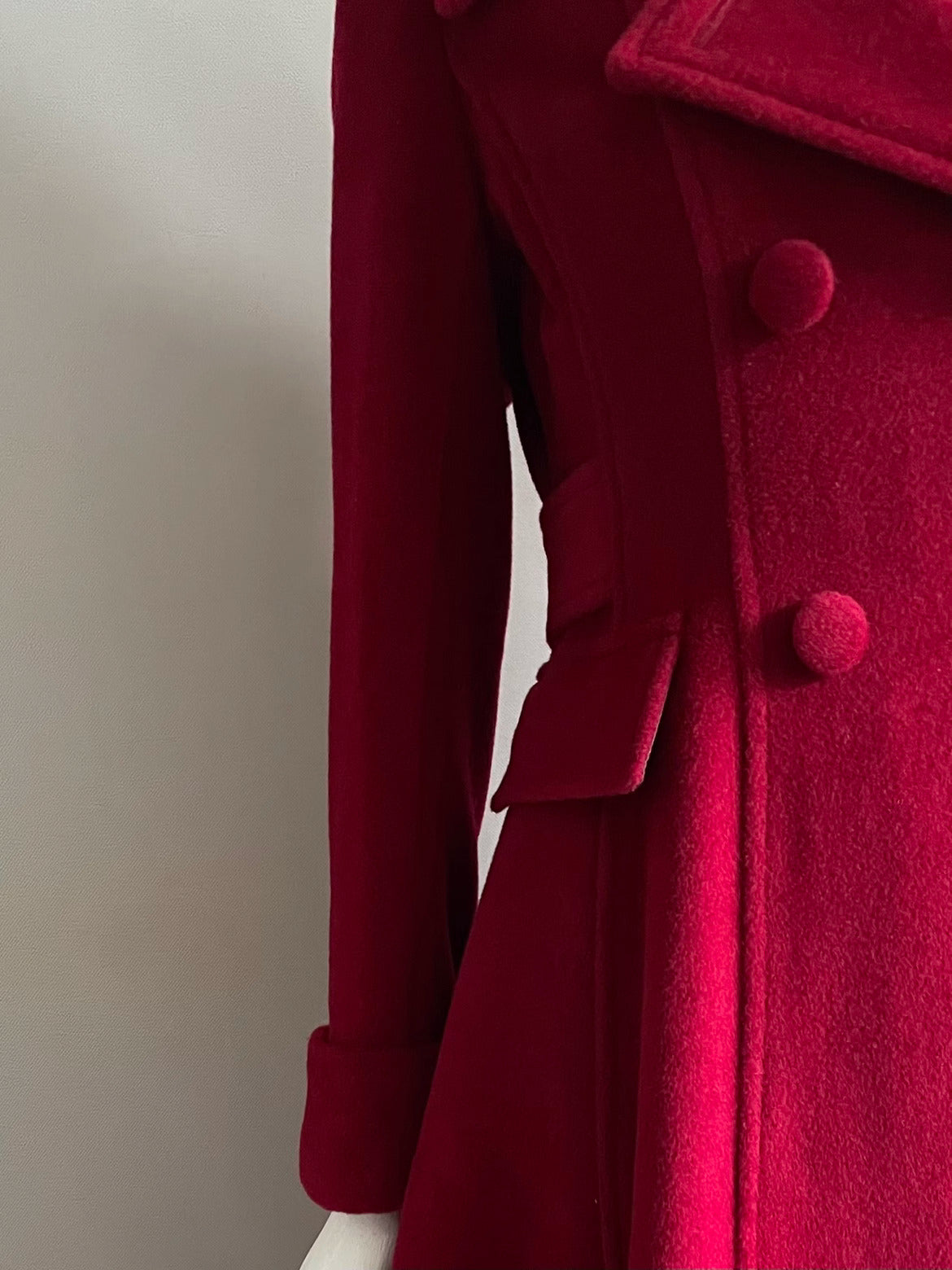 Handmade 50s Elegant Wool Winter Coat