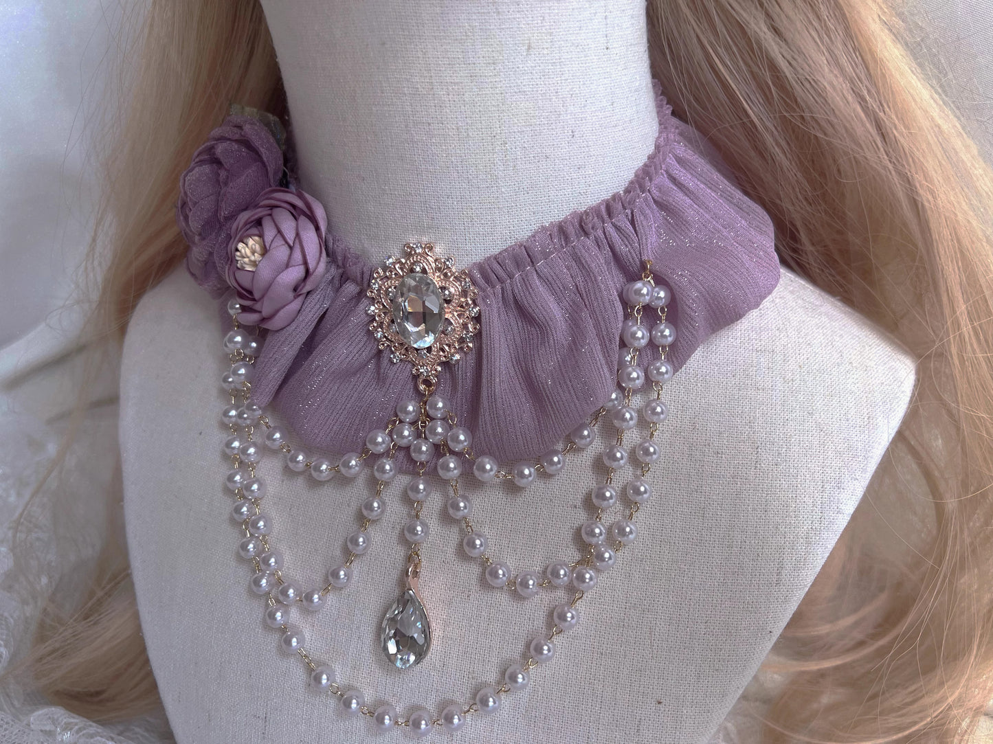 Handmade Fairycore Choker Necklace