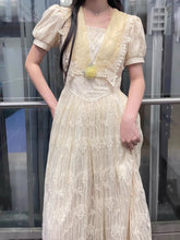 Load image into Gallery viewer, Gunne Sax Remake 70S Fairycore Birdal Dress
