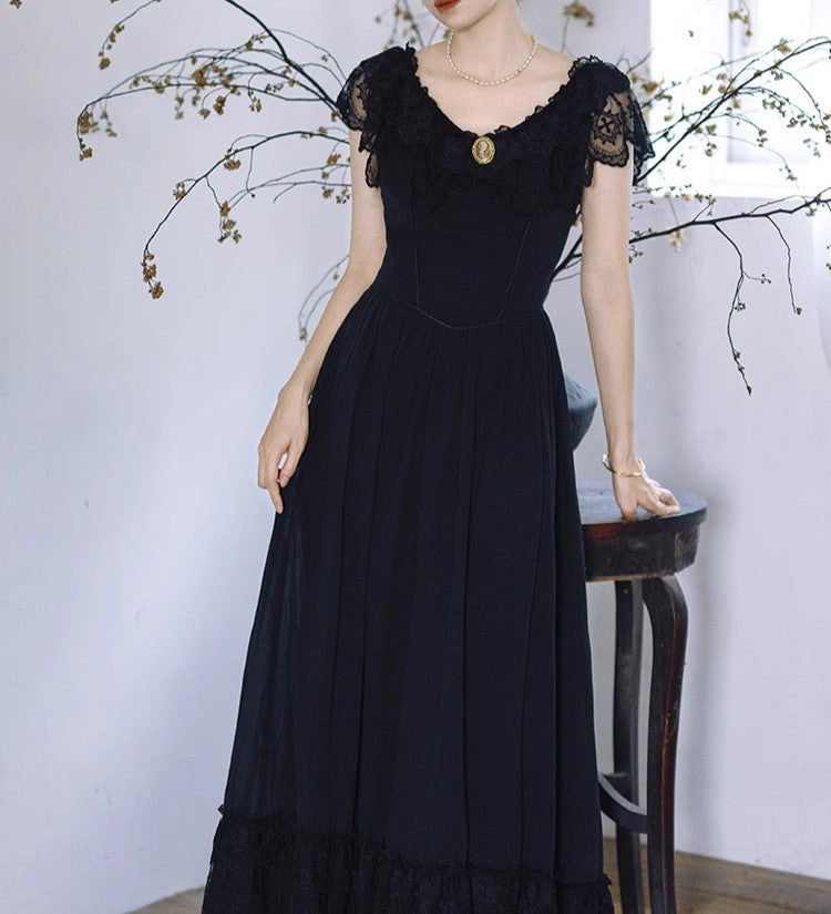 Victorian Style Vintage Cotton Dress