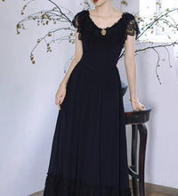 Load image into Gallery viewer, Victorian Style Vintage Cotton Dress

