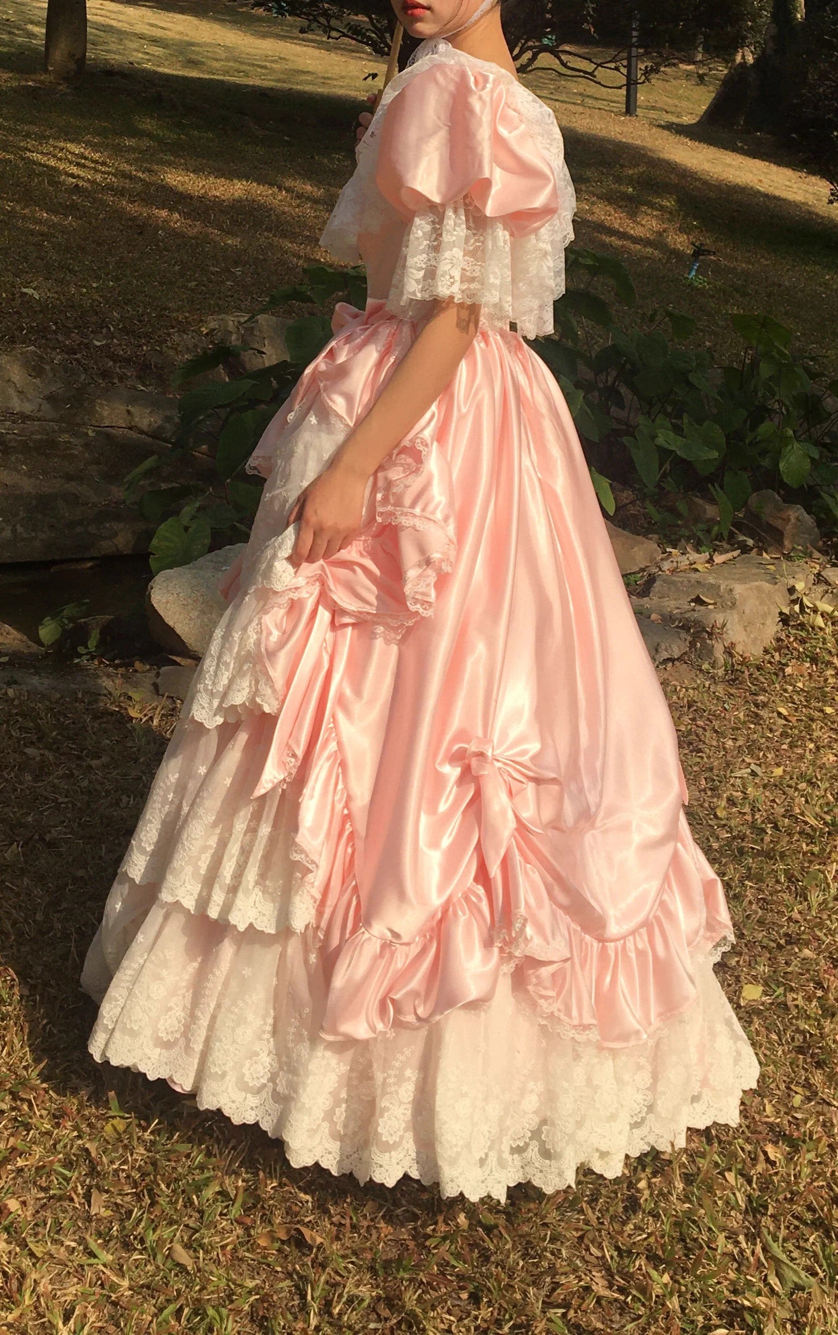 vintage wedding gown victorian wedding gown gunnesax dress princess dress kawaii dress fairycore dress bridal dress