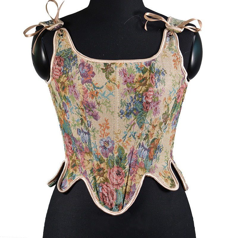 vintage corset victorian corset real corset handmade corset bustier top vintage stay