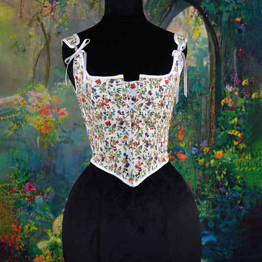 vintage corset victorian corset cottagecore outfit