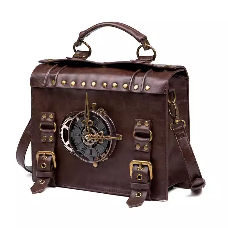 vintage hand bag steam punk bag