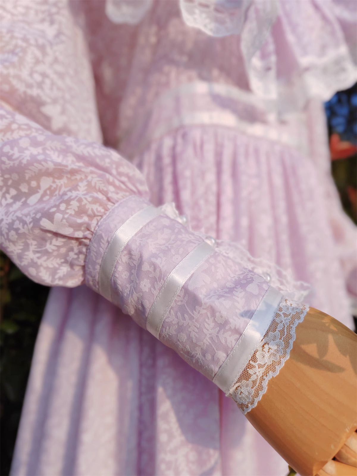 Gunne Sax Remake 70s Pastel Prairie Dress