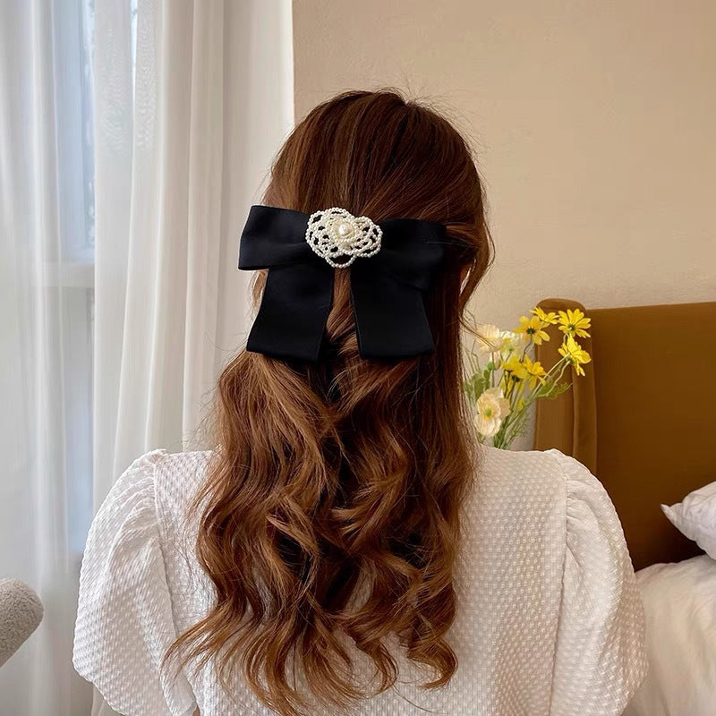 Retro Style Bow Tie Hair Clip