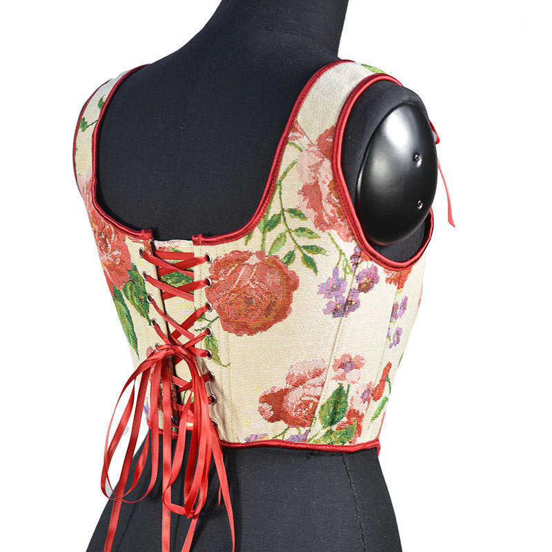 Vintage Remake Peony Corset