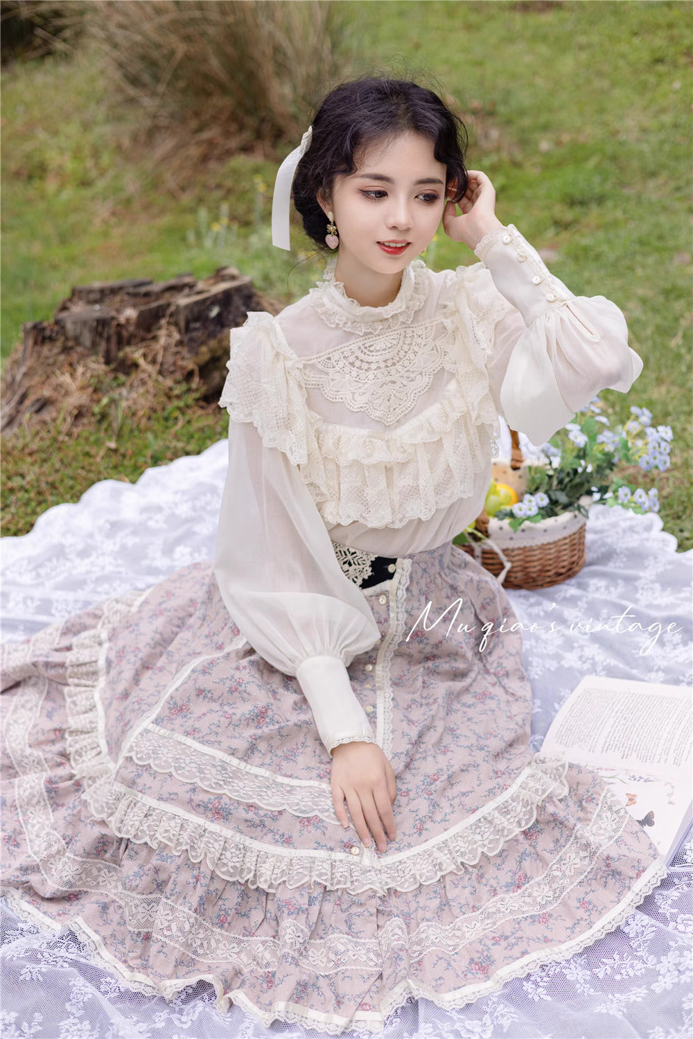 vintage dress victorian dress edwardian dress cottagecore fairycore dress edwardian blouse edwardian outifit 1900s outfit vintage top vintage fashion