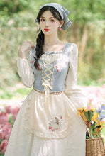 Load image into Gallery viewer, cottageocre dress fairycore dress plus size dress kawaii dress lolita dress sustainable fashion
