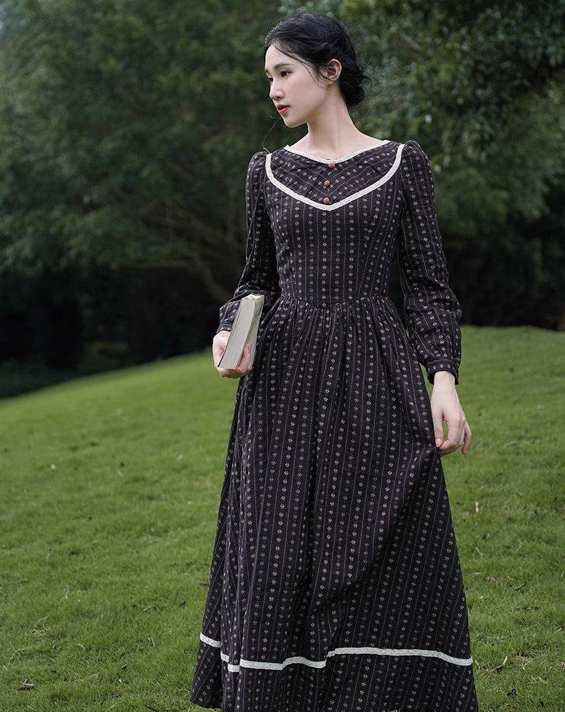 vintage dress cottagecore dress 1970s dress 50s dress prairie dress gunnesax dress lolita dress kawaii dress victorian dress edwardian dress 1900s dress gothic dress dark academia