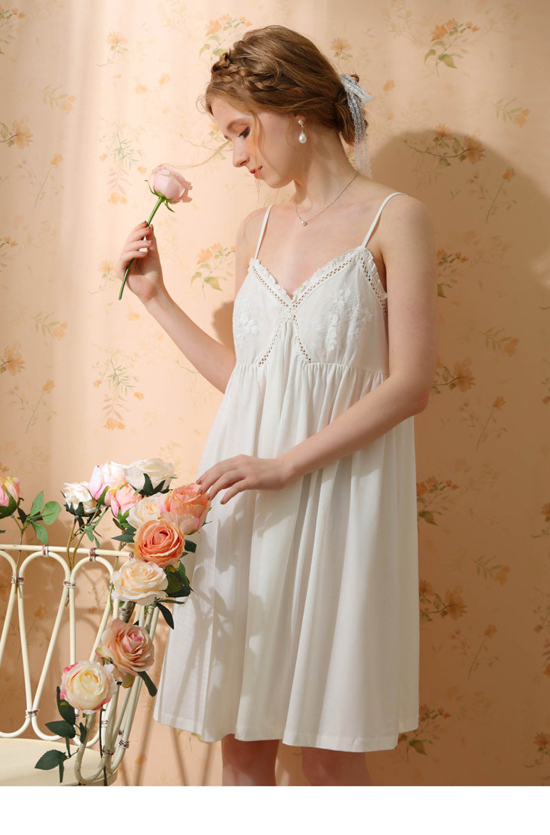 Vintage Sleeveless Night Gown Dress