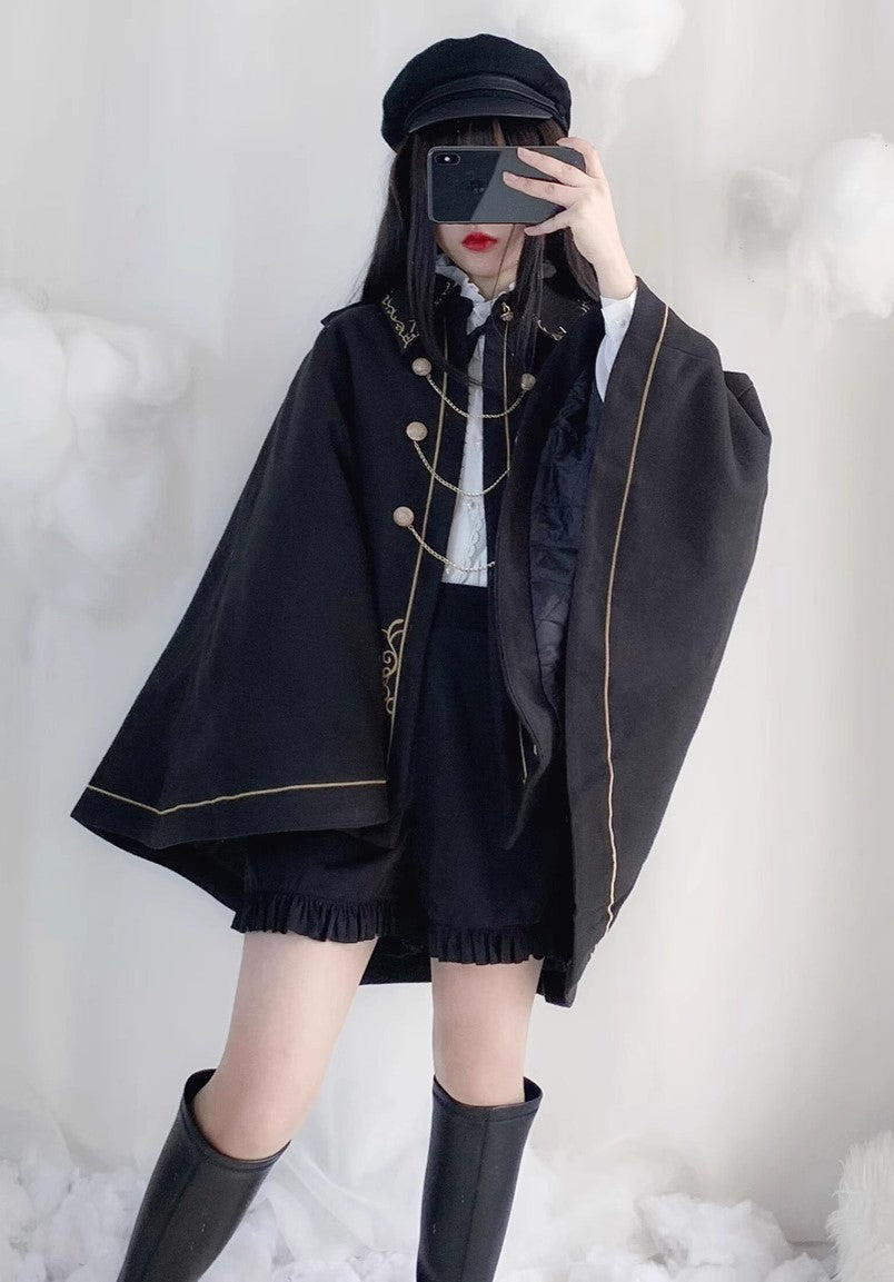 vintage cape vintage coat academia coat jacket