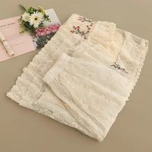 Load image into Gallery viewer, Cottagecore Embroidery Lace Skirt
