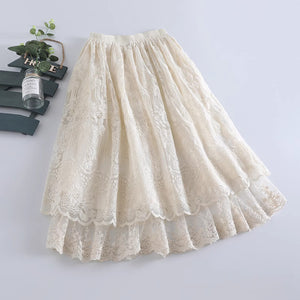 cottagacore skirt cottagecore skirt mori kei clothing plus size clothing vintage skirt kawaii dress