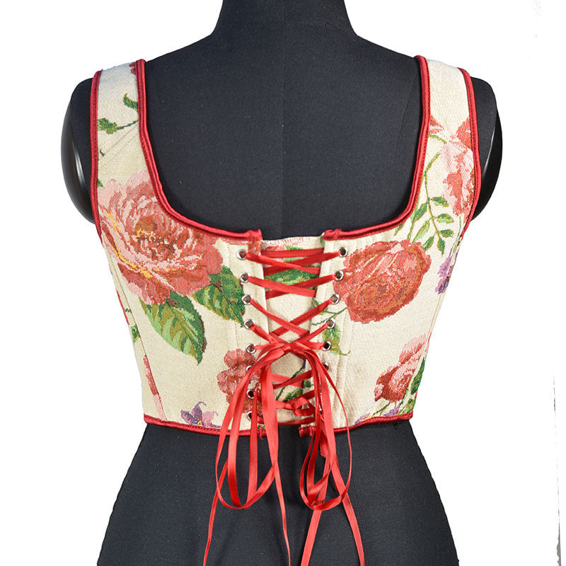 Vintage Remake Peony Corset