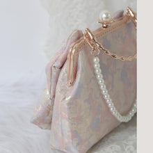 Load image into Gallery viewer, Handmade Fairycore Bow Tie Hand Bag Prom bag

