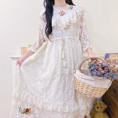 cottagecore dress fairycore dress plus size dress vintage dress