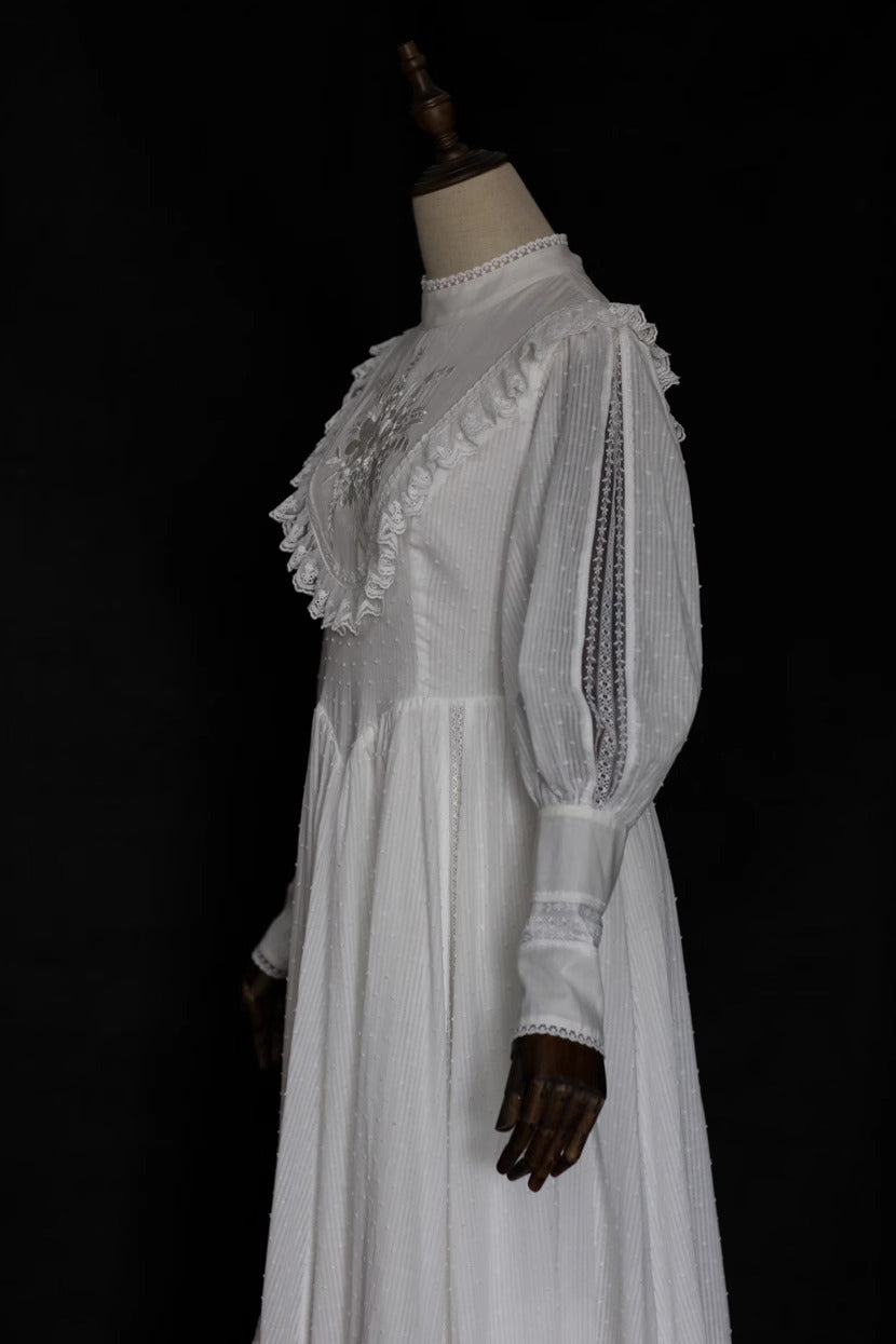 Edwardian Style Embroidery Dress