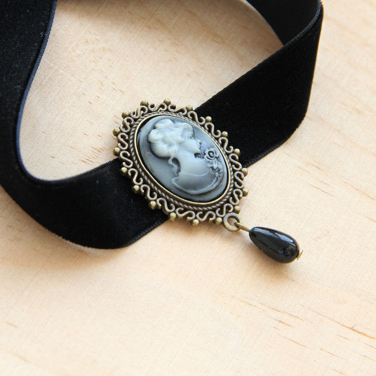 vintage necklace choker gothic necklace lolita necklace