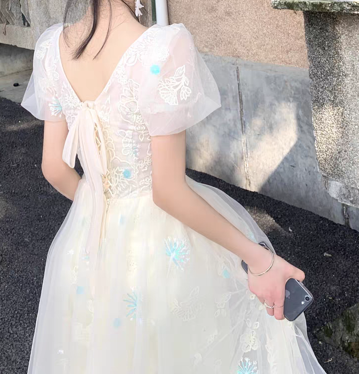 Dreamy Sequins Bridal Dress Prom Dress