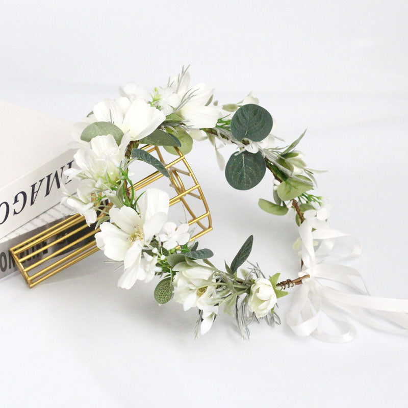 Bridal Flower Hair Crown Hair Band