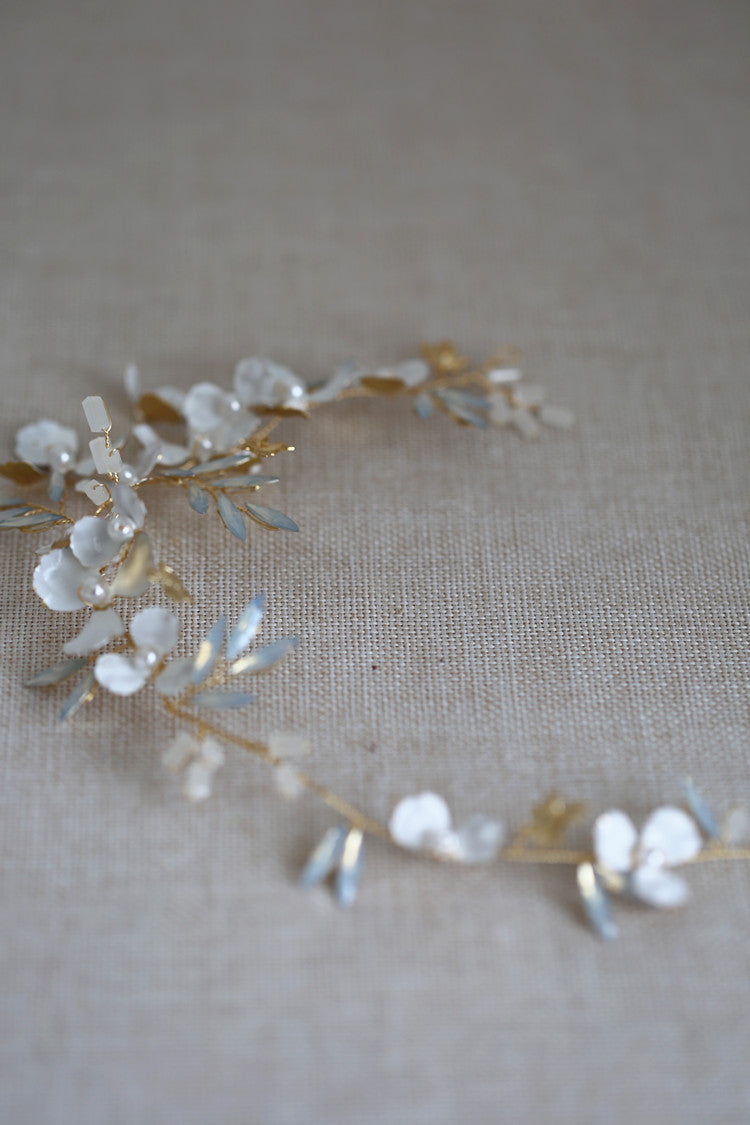 Bridal Flower Hair Crown Hair Band