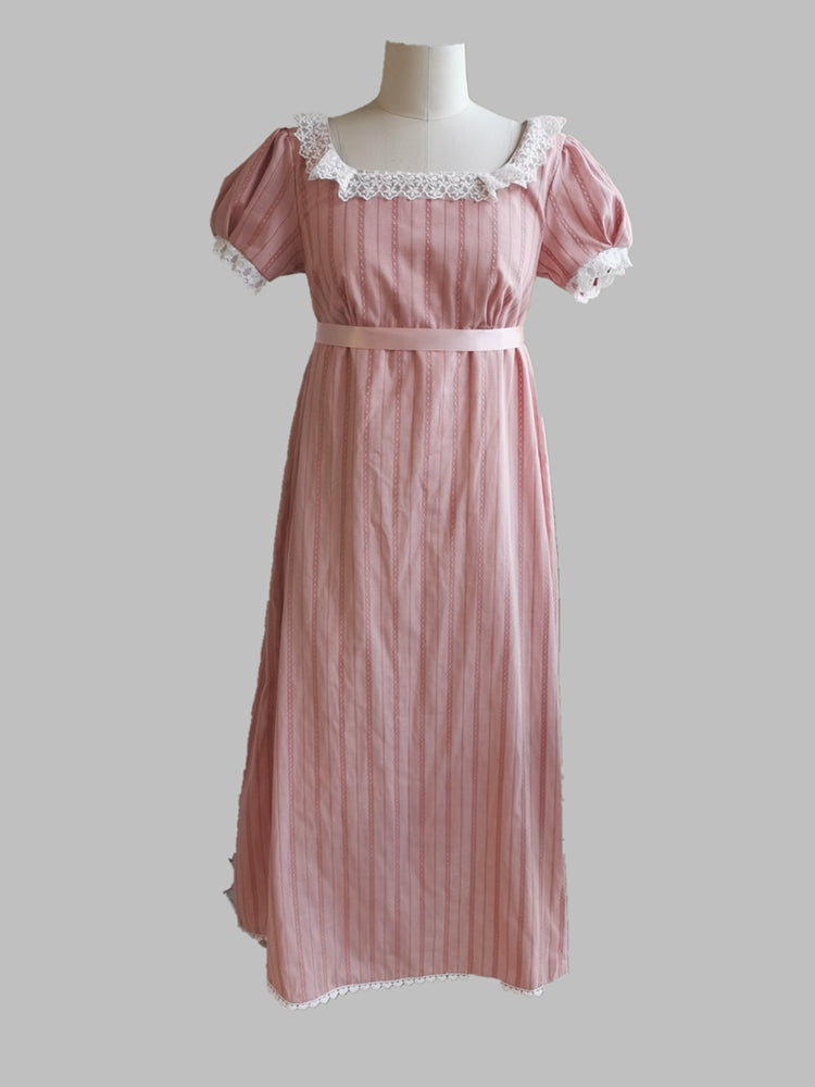 regency dress prom dress vintage dress sustainable fashion slow fashion edwardian dress period drama dress bridgerton dress