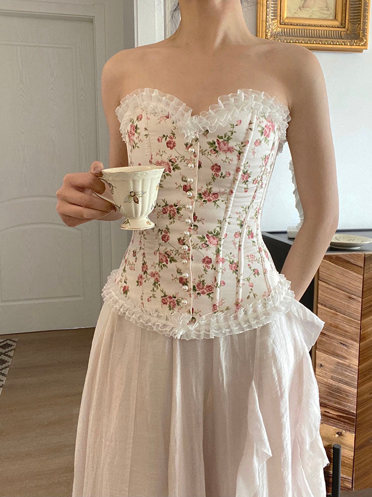 Corset top sales vintage