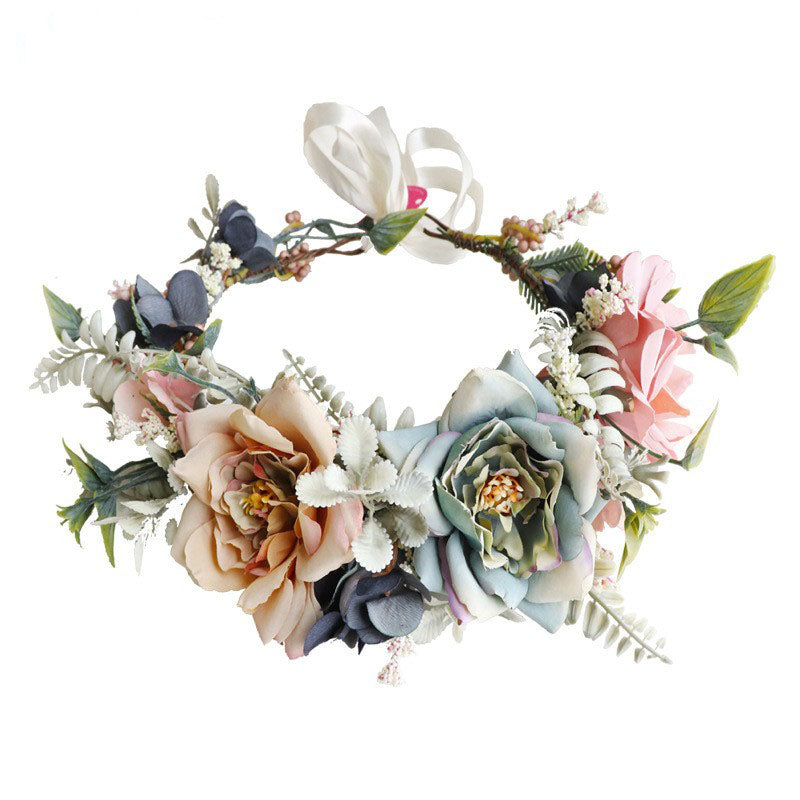 Bridal Flower Hair Crown Hair Band Hair Accessories