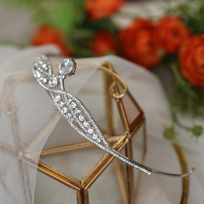 Vintage Bridal Wedding Crown Headband