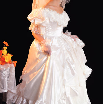 Vintage Remake Multi-Layer Princess Prom Dress Wedding Gown – Retro Fairy