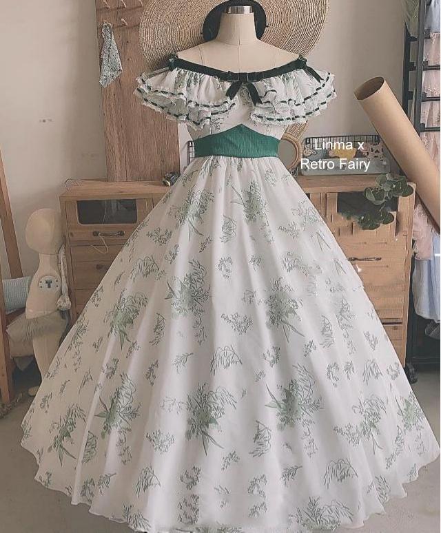 vintage dress cottagecore dress 1970s dress 50s dress prairie dress gunnesax dress lolita dress kawaii dress victorian dress edwardian dress 1900s dress gothic dress dark academia cosplay dress