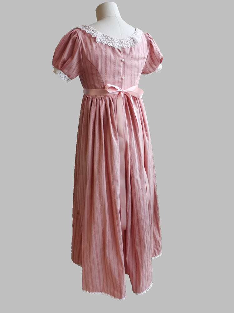 regency dress prom dress vintage dress sustainable fashion slow fashion edwardian dress period drama dress bridgerton dress