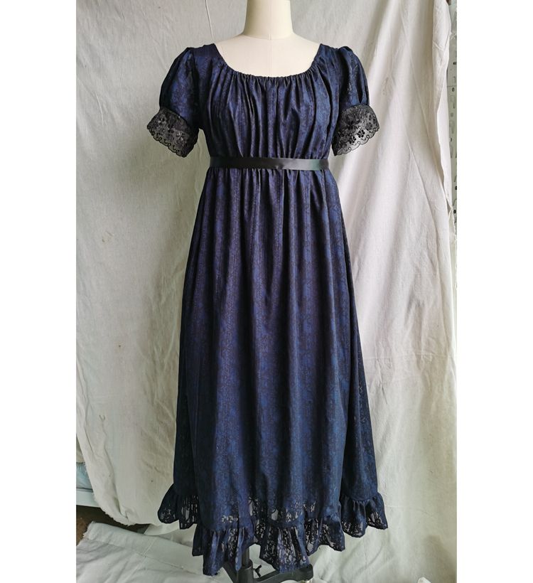 Custom Made Regency Dress Period Drama Inspired Dress